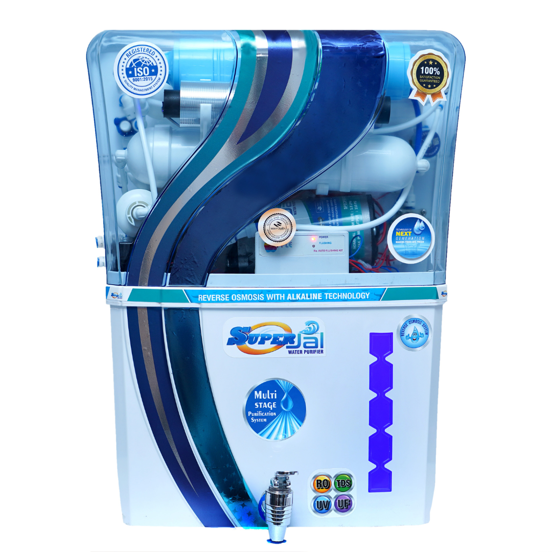 AQUA D PURE Copper RO Water Purifier with UV, UF and TDS Controller |  12Liter | Fully Automatic Function and Best For Home and Office